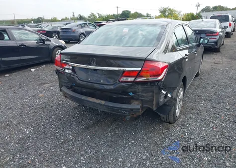 2014 Honda Civic Sedan Lx from USA, damaged, VIN 2HGFB2F52EH523902